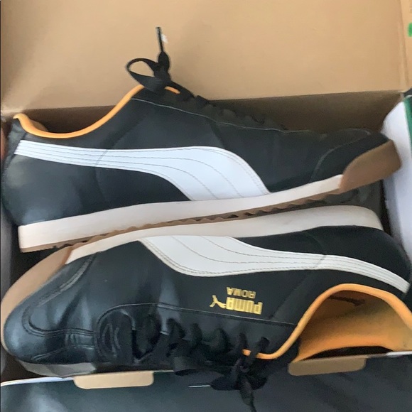 Puma Other - Puma Sneakers Orange and Black Great Condition 13